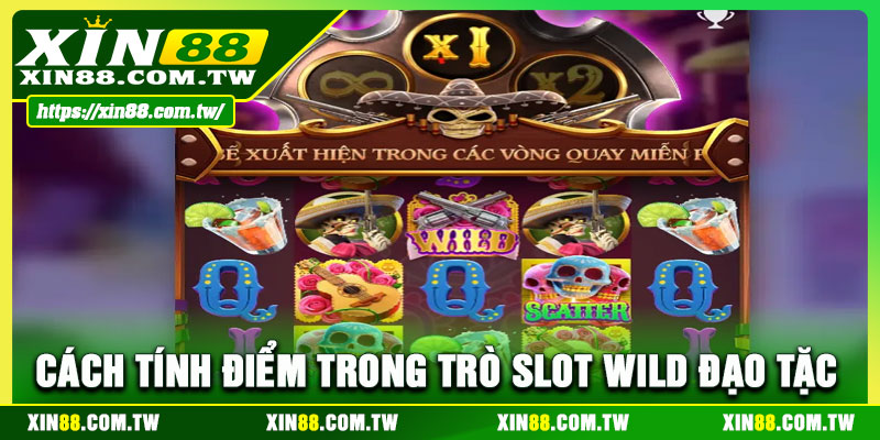 Cách tính điểm trong trò Slot Wild đạo tặc