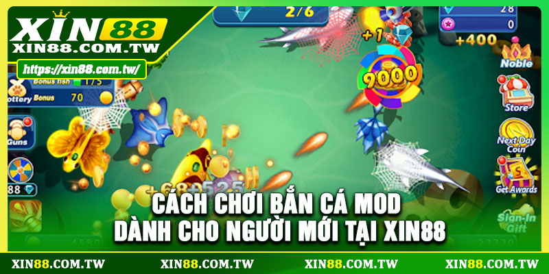 Cách chơi Bắn Cá Mod dành cho người mới tại Xin88 